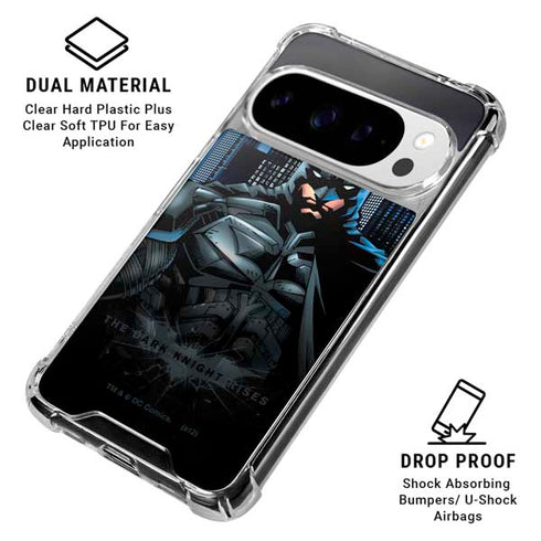 DC Comics Batman The Dark Knight Comic Art Google Pixel 10 Pro XL Clear Case